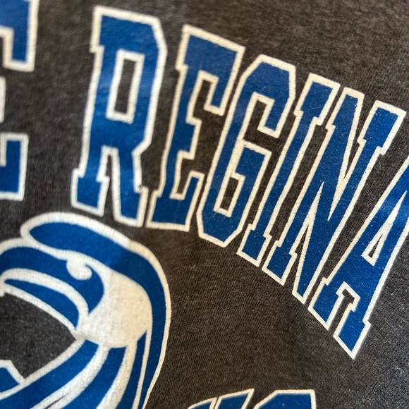 Youth large 10/12 unisex Salve  Regina Seahawks university dark grey teeshirt - Picture 3 of 8